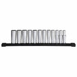 Milwaukee 48-22-9521 12pc 3/8” Drive 12-Point Deep Well Metric Socket Set