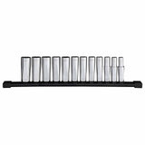 Milwaukee 48-22-9521 12pc 3/8” Drive 12-Point Deep Well Metric Socket Set