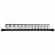 Milwaukee 48-22-9522 13pc 1/2” Drive 12-Point Metric Socket Set