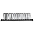 Milwaukee 48-22-9524 13pc 1/2” Drive 12-Point Deep Well Metric Socket Set