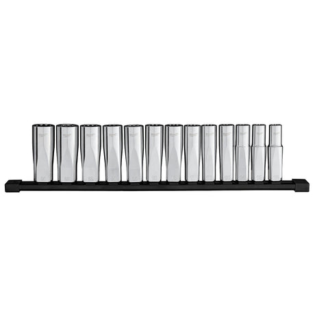 Milwaukee 48-22-9524 13pc 1/2” Drive 12-Point Deep Well Metric Socket Set