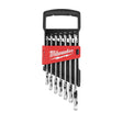 Milwaukee 48-22-9529 7pc Flex Head Ratcheting Wrench Set - Metric