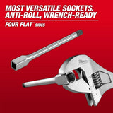 Milwaukee 48-22-9534 1/4 and 3/8 Inch Drive Long TORX Bit Socket Set with FOUR FLAT Sides (11 Piece) - 4