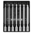 Milwaukee 48-22-9547 Metric Long Hex Bit Socket Set for 3/8 in. Drive (7 Piece)