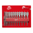 Milwaukee 48-27-1520  13 Piece Flat Boring Bit Set