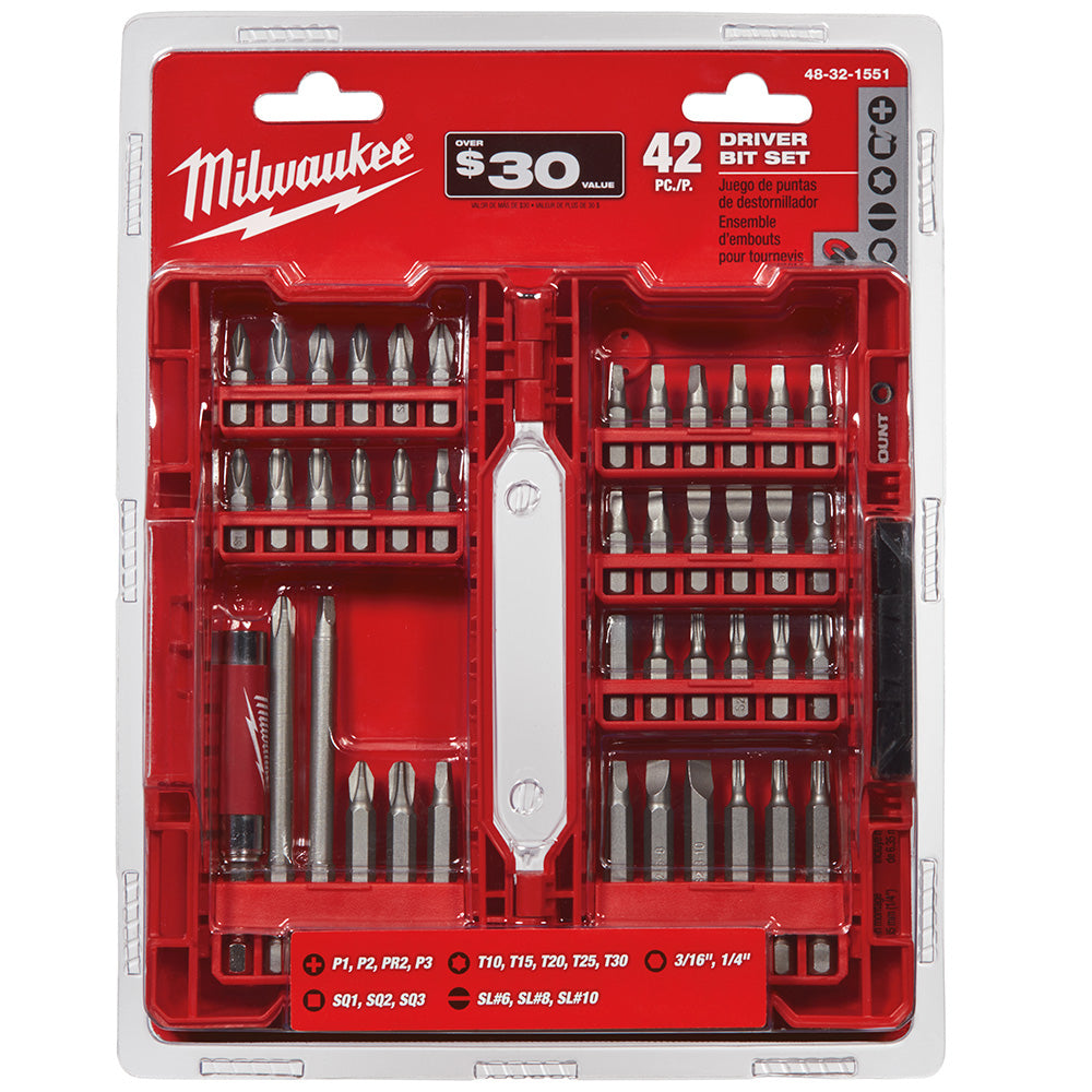 Milwaukee 48-32-1551 42 Piece Driver Bit Set - 2