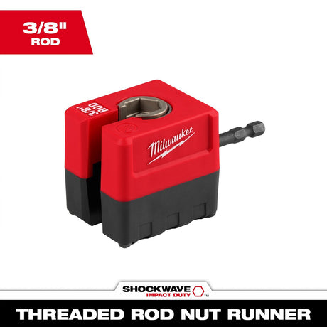 Milwaukee 48-32-2391 SHOCKWAVE Impact Duty 3/8" Threaded Rod Nut Runner