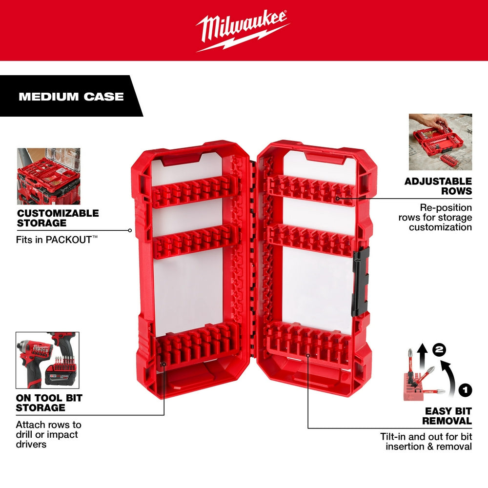 Milwaukee 48-32-4010 SHOCKWAVE Impact Duty Driver Bit Set - 54PC - 7