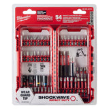 Milwaukee 48-32-4010 SHOCKWAVE Impact Duty Driver Bit Set - 54PC - 12