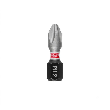 Milwaukee 48-32-4112 SHOCKWAVE 1" Impact Duty Phillips 2 Insert Driver Bits (25 Pack)
