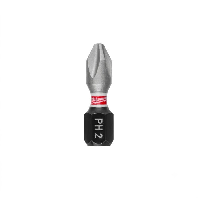 Milwaukee 48-32-4112 SHOCKWAVE 1" Impact Duty Phillips 2 Insert Driver Bits (25 Pack)