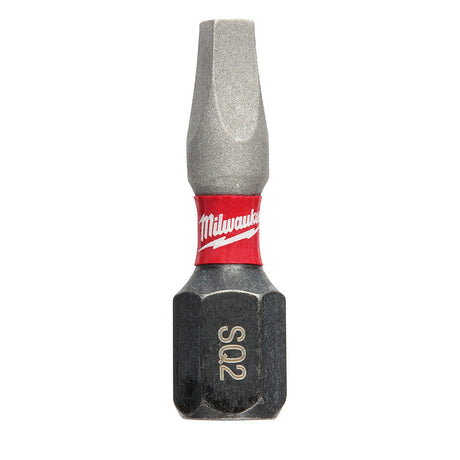 Milwaukee 48-32-4122 SHOCKWAVE™ Impact Square Recess #2 Insert Bits (25 Pack)