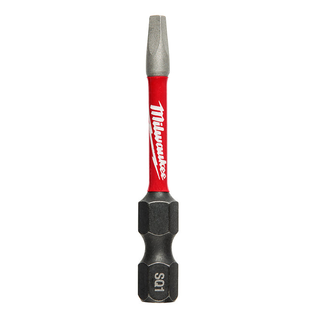 Milwaukee 48-32-4171 SHOCKWAVE™ 2 in. Impact Square Recess #1 Power Bits (25 Pack)