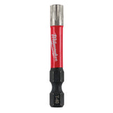 Milwaukee 48-32-4188 SHOCKWAVE™ 2 in. Impact Torx® T40 Power Bits (25 Pack)