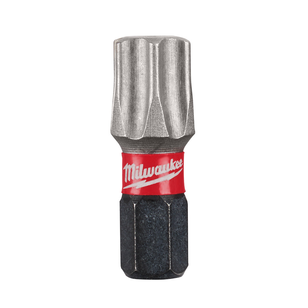 Milwaukee 48-32-4189 SHOCKWAVE™ 1 in. Impact Torx® T50 Insert Bits (25 Pack)