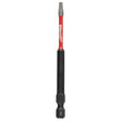 Milwaukee 48-32-4194 SHOCKWAVE™ 3-1/2 in. Impact Square Recess #1 Power Bits (25 Pack)