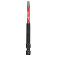 Milwaukee 48-32-4194 SHOCKWAVE™ 3-1/2 in. Impact Square Recess #1 Power Bits (25 Pack)