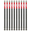 Milwaukee 48-32-4208 SHOCKWAVE™ 6 in. Impact Phillips #3 Power Bits (10 Pack)
