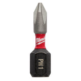 Milwaukee 48-32-4280 SHOCKWAVE™ Impact Phillips #1 Insert Bit (250 Pack)