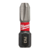 Milwaukee 48-32-4282 SHOCKWAVE™ Impact Phillips #3 Insert Bit (250 Pack)