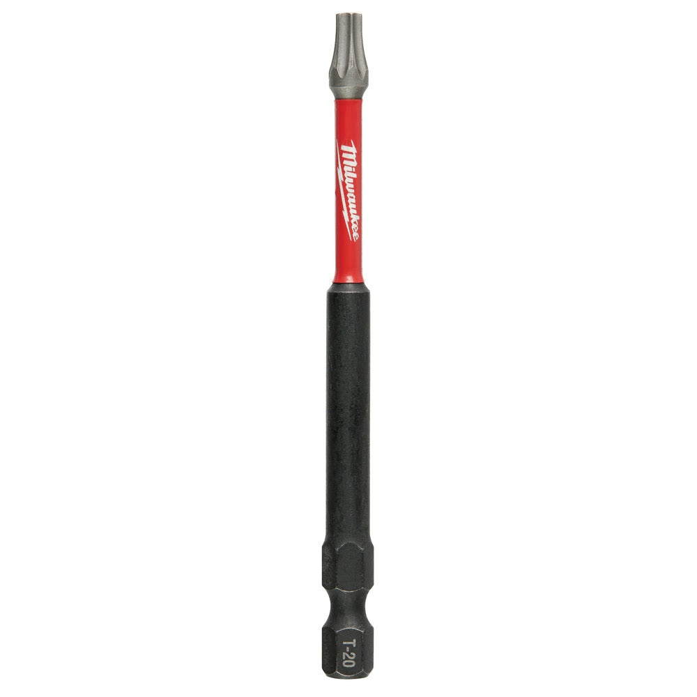 Milwaukee 48-32-4395 SHOCKWAVE™ 3-1/2 in. Impact Torx® T20 Power Bits (25 Pack)