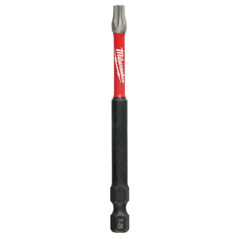 Milwaukee 48-32-4396 SHOCKWAVE™ 6 in. Impact Torx® T25 Power Bits (10 Pack)