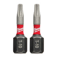 Milwaukee 48-32-4427 SHOCKWAVE™ 2-Piece Impact Torx® T10 Insert Bits (3 Pack)