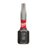 Milwaukee 48-32-4427 SHOCKWAVE™ 2-Piece Impact Torx® T10 Insert Bits (3 Pack) - 2