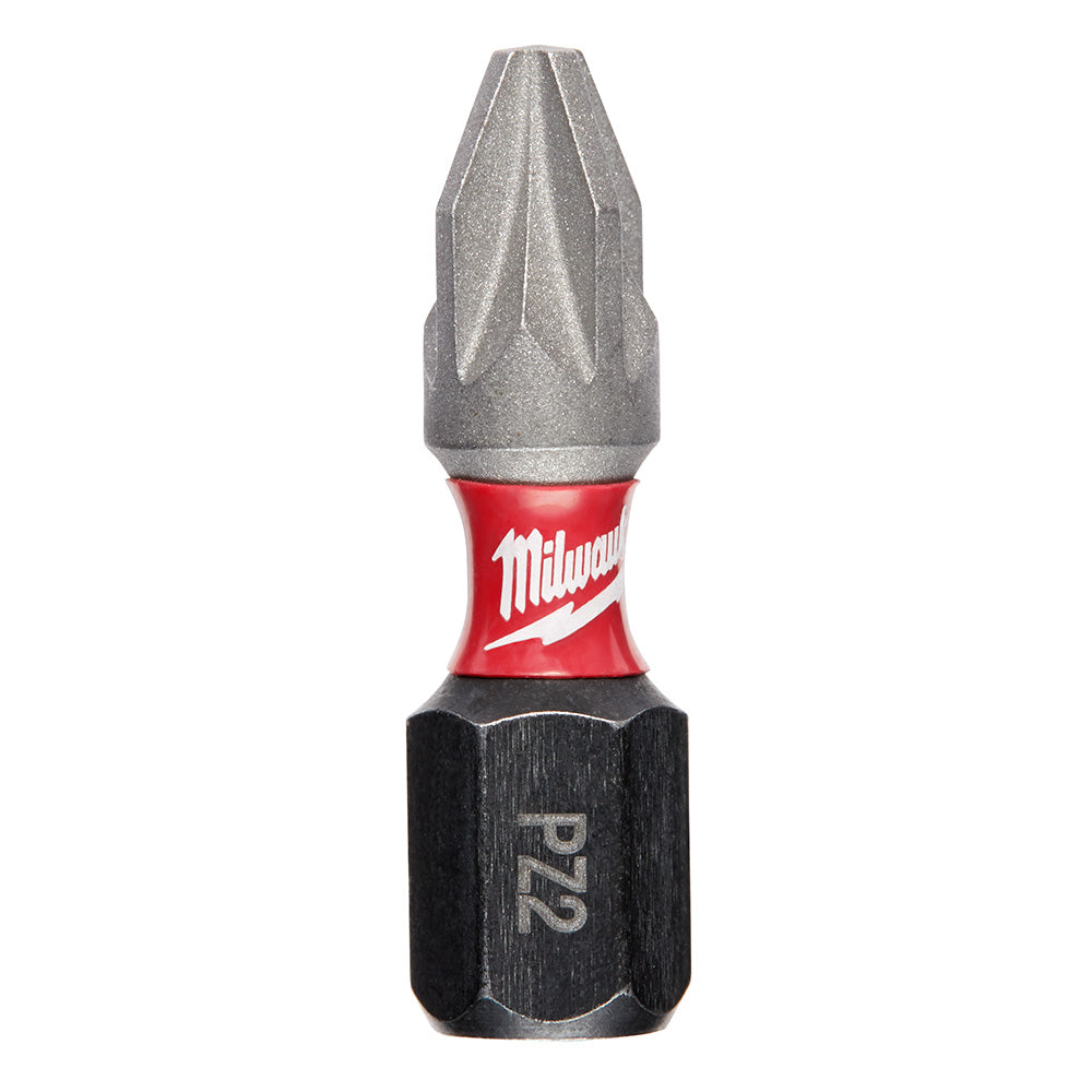 Milwaukee 48-32-4432 SHOCKWAVE™ 2-Piece Impact Phillips #2 Insert Bits (3 Pack) - 2