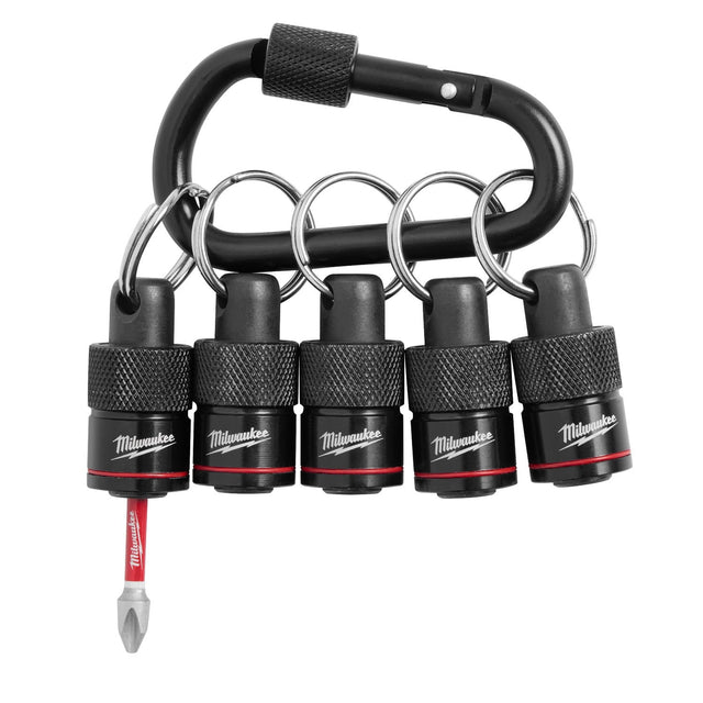 Milwaukee 48-32-4537 5PC Bit Holder with Carabiner