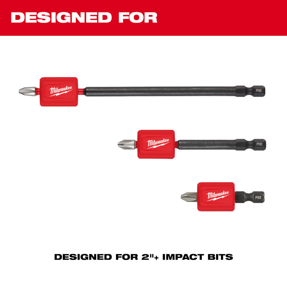 Milwaukee 48-32-4550 SHOCKWAVE Impact Duty Magnetic Attachment and PH2 Bit Set - 3PC - 3