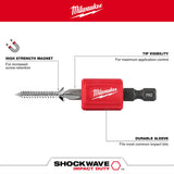 Milwaukee 48-32-4550 SHOCKWAVE Impact Duty Magnetic Attachment and PH2 Bit Set - 3PC - 5