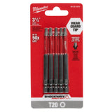 Milwaukee 48-32-4578 Shockwave 3.5" T20 5PK - 7