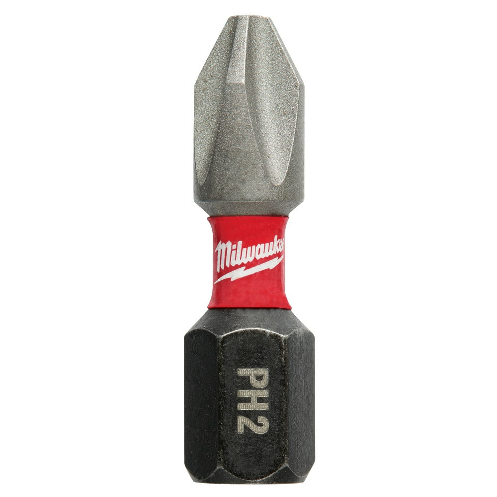 Milwaukee 48-32-4601 SHOCKWAVE 1" PH2 Impact Bit 5PK