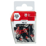 Milwaukee 48-32-4604 SHOCKWAVE 1" PH2 Impact Bit 25PK TIC TAC - 8