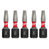 Milwaukee 48-32-4621 SHOCKWAVE 1" SQ1 Impact Bit 5PK