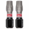 Milwaukee 48-32-4732 Bulk Pack of 25 SHOCKWAVE Impact Duty 1" T30 Insert Bits for Impact Drivers
