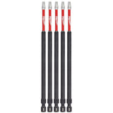 Milwaukee 48-32-4855 SHOCKWAVE™ 6 in. Square Recessed #2 Power Bit (5 Pack)