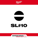 Milwaukee 48-32-4918 SHOCKWAVE 2" SL 1/4 Impact Bit - 2