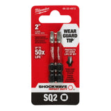 Milwaukee 48-32-4972 SHOCKWAVE Impact Duty™ 2" SQ2" Bit 2PK - 7