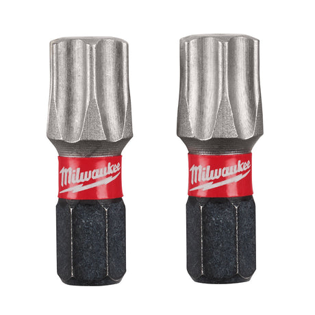 Milwaukee 48-32-4989 SHOCKWAVE™ 1 in.Torx® T50 Impact Bit (2 Pack)