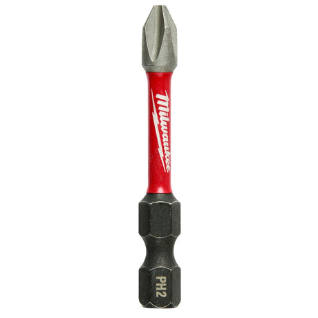 Milwaukee 48-32-5004 #2 Phillips Shockwave 2" Power Bit, 15 Pack