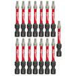 Milwaukee 48-32-5012 SHOCKWAVE™ 2 in. Impact T20 Power Bits (15 Pack)