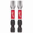 Milwaukee 48-32-6000 SHOCKWAVE Impact Duty 2" T45 Impact Bits 2 Pack –  Wear Guard Tip, Impact Rated