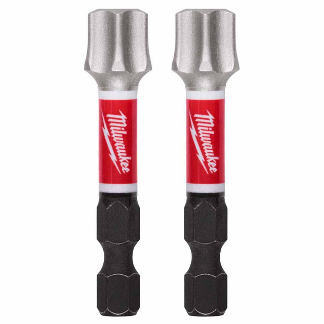 Milwaukee 48-32-6004 2" T55 Impact Duty Driver Bits 2-Pack for Impact Drivers and Drill Drivers