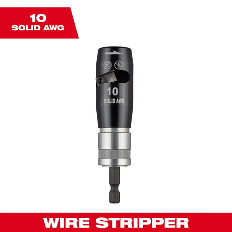 Milwaukee 48-32-6402 10 AWG Solid Wire Stripper for Precise Stripping
