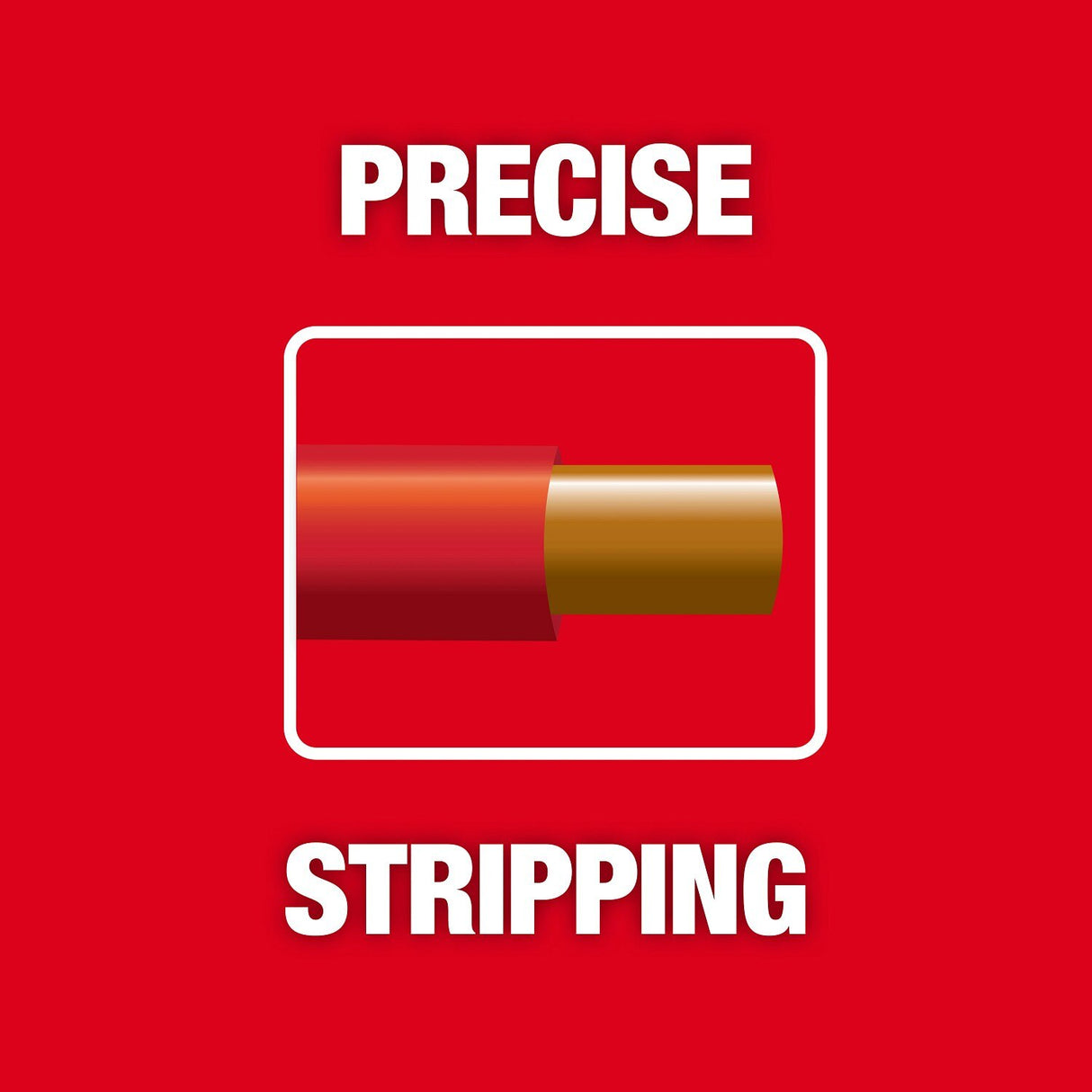 Milwaukee 48-32-6402 10 AWG Solid Wire Stripper for Precise Stripping - 5