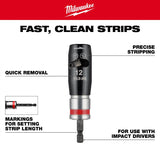 Milwaukee 48-32-6405 2PC Solid Wire Stripper Set for 12 & 14 AWG Solid Wire - 3