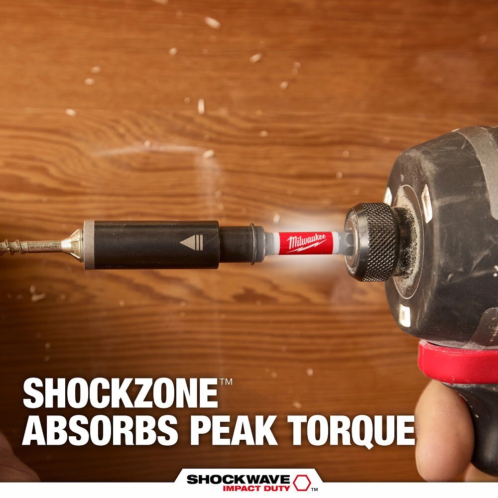 Milwaukee 48-32-7903 SHOCKWAVE Impact Duty 3in. Screw-Holding Bit Holder - 5