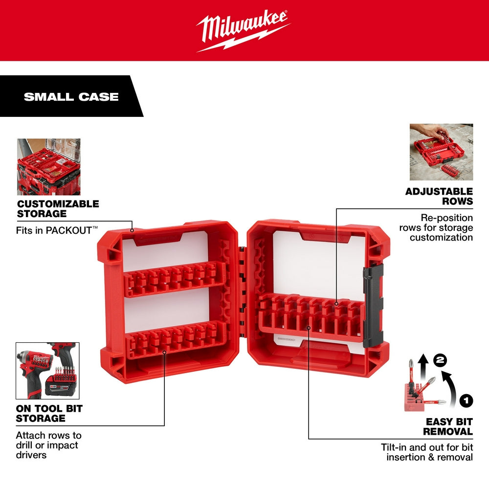 Milwaukee 48-32-9920 Customizable Small Case for Impact Driver Accessories - 2